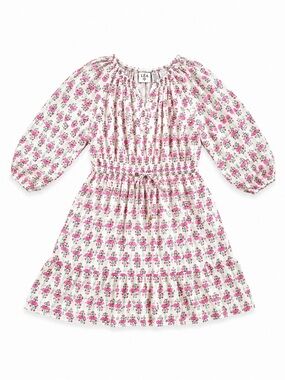LÉA Floral Peasant Dress 🌸